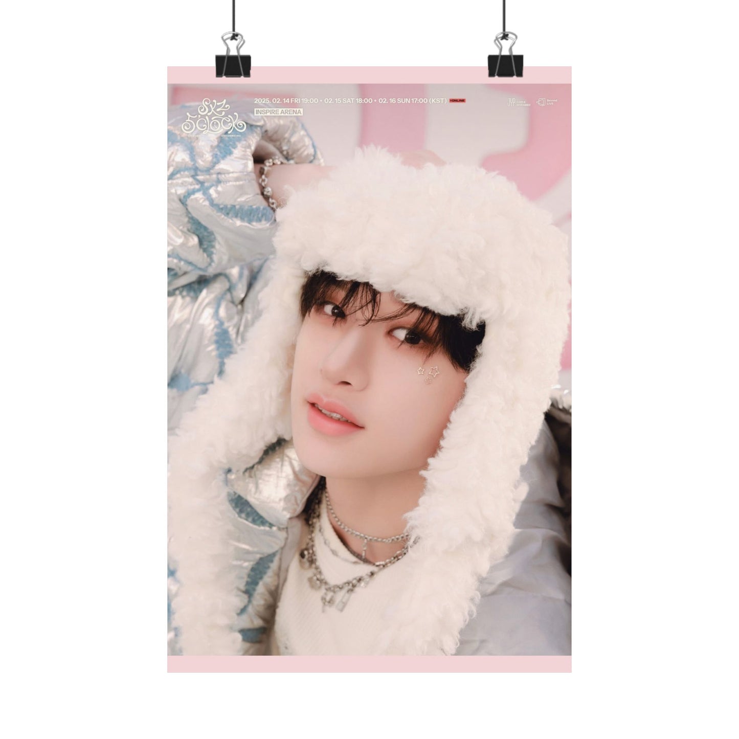 Stray Kids Bangchan Poster - Valentine's Day | Premium K-Pop Wall Art for STAYs