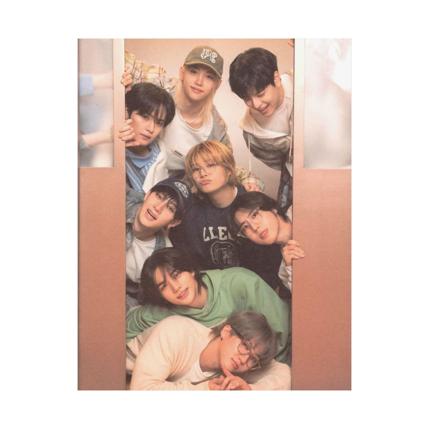 Stray Kids Group Poster - Cozy Bonding Moment | Premium K-Pop Wall Art for STAYs