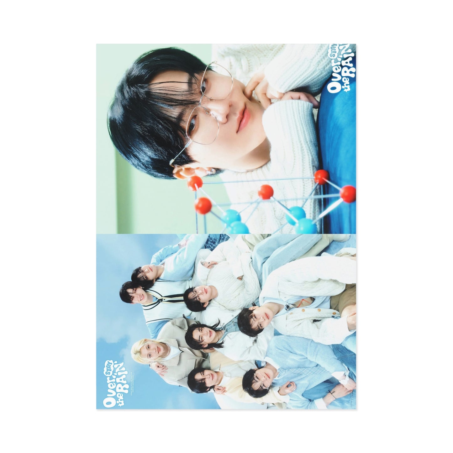 Stray Kids 5th Gen Fanclub Postcard – Behind the Scenes with Changbin | K-Pop STAY Collectible 🌦️