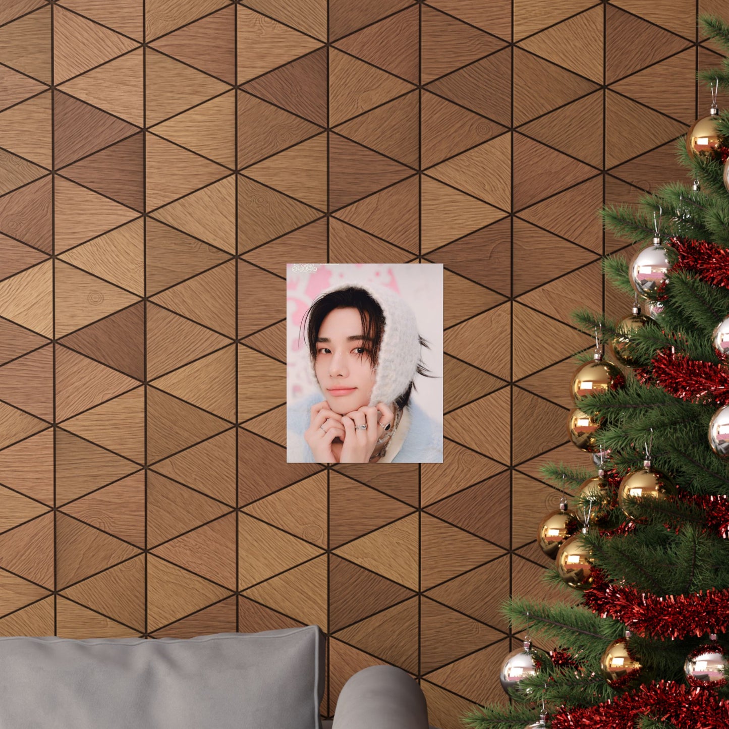 Stray Kids Hyunjin Poster - Valentine's Day | Premium K-Pop Wall Art for STAYs