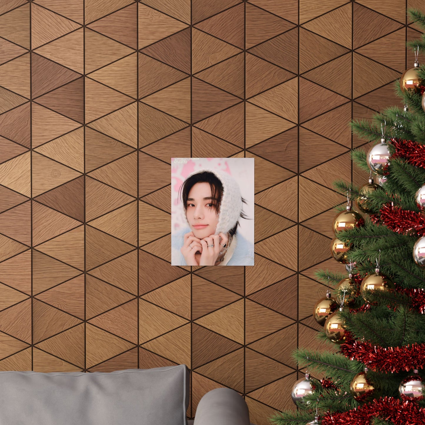 Stray Kids Hyunjin Poster - Valentine's Day | Premium K-Pop Wall Art for STAYs