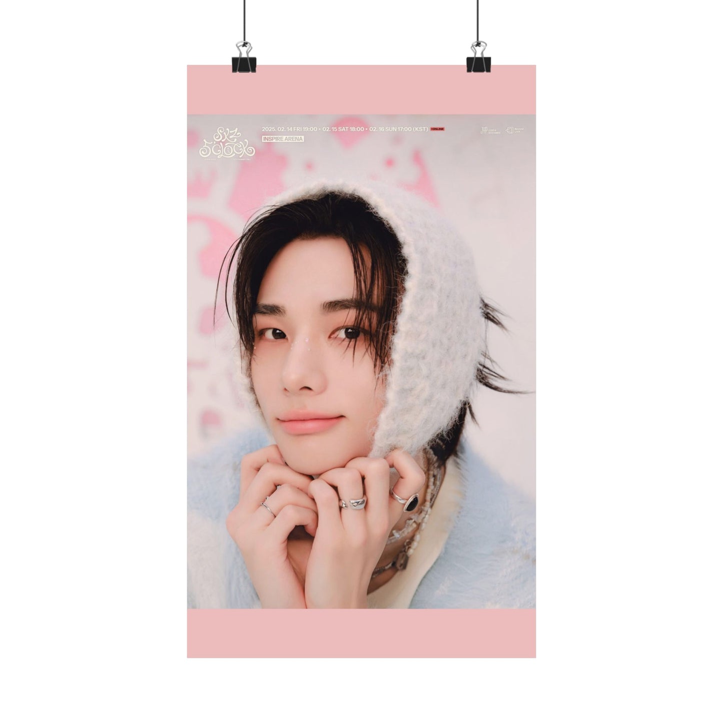 Stray Kids Hyunjin Poster - Valentine's Day | Premium K-Pop Wall Art for STAYs