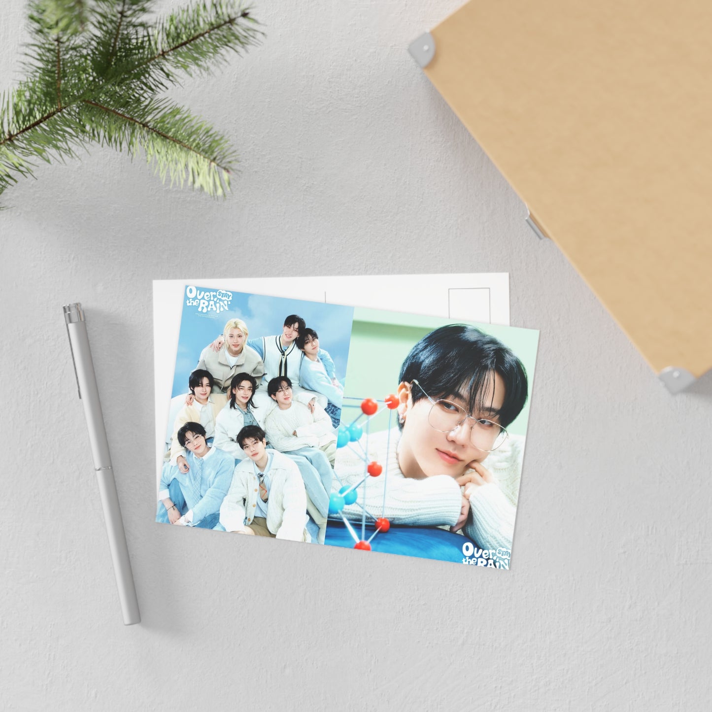 Stray Kids 5th Gen Fanclub Postcard – Behind the Scenes with Changbin | K-Pop STAY Collectible 🌦️