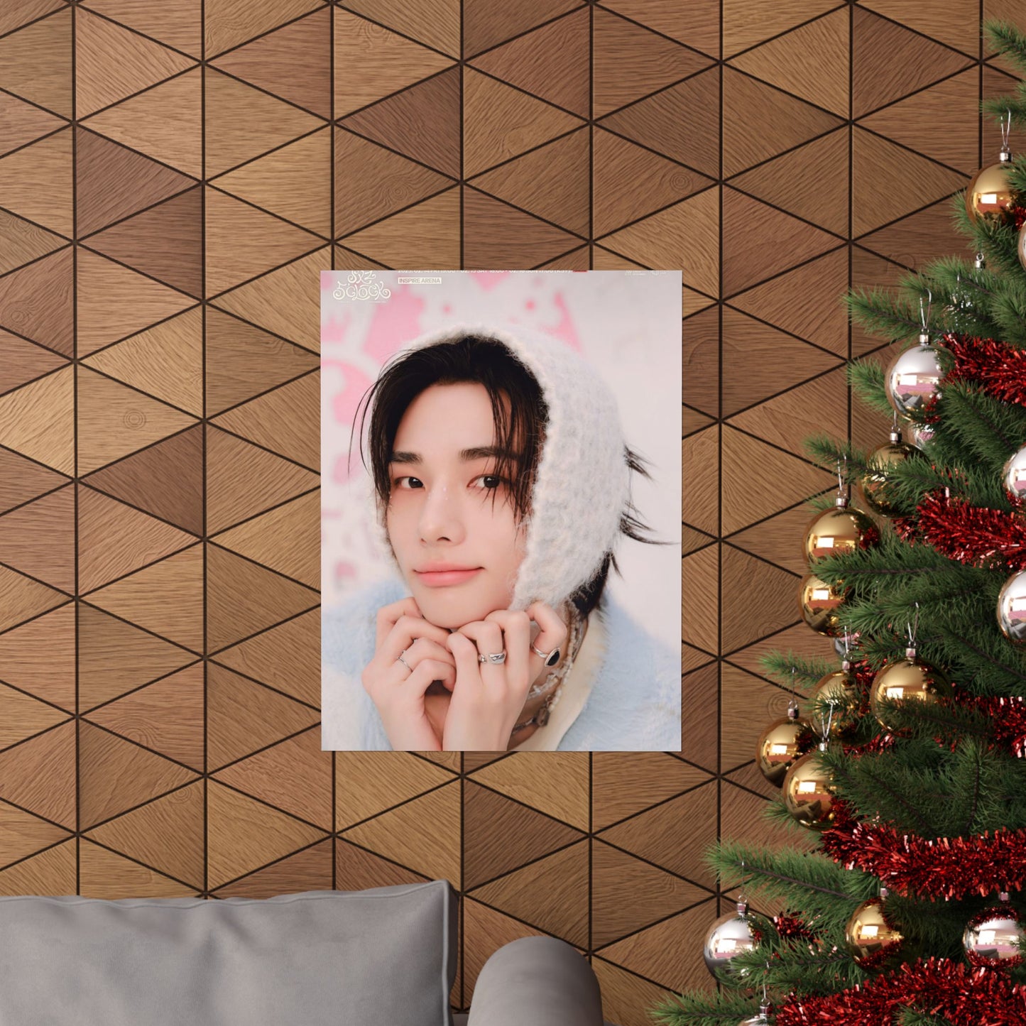 Stray Kids Hyunjin Poster - Valentine's Day | Premium K-Pop Wall Art for STAYs