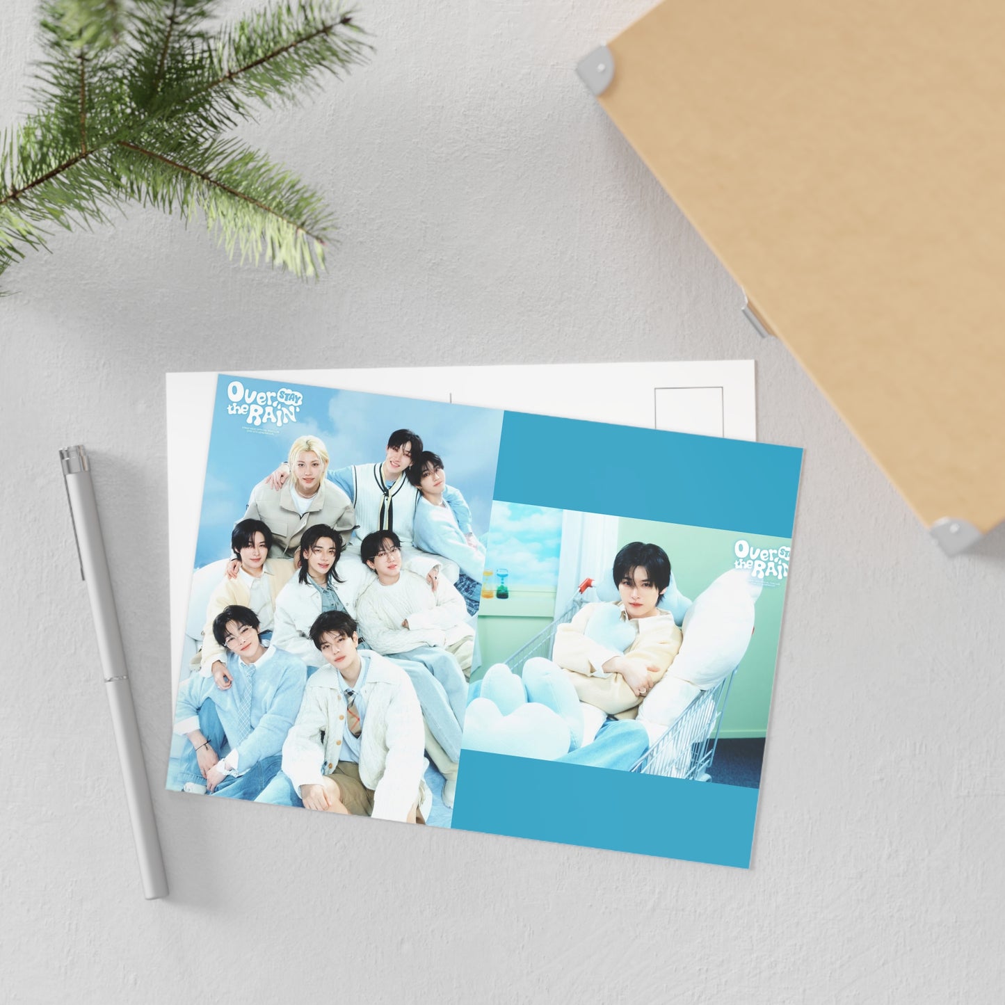 Stray Kids 5th Gen Fanclub Postcard – Behind the Scenes with Lee Know| K-Pop STAY Collectible 🌦️