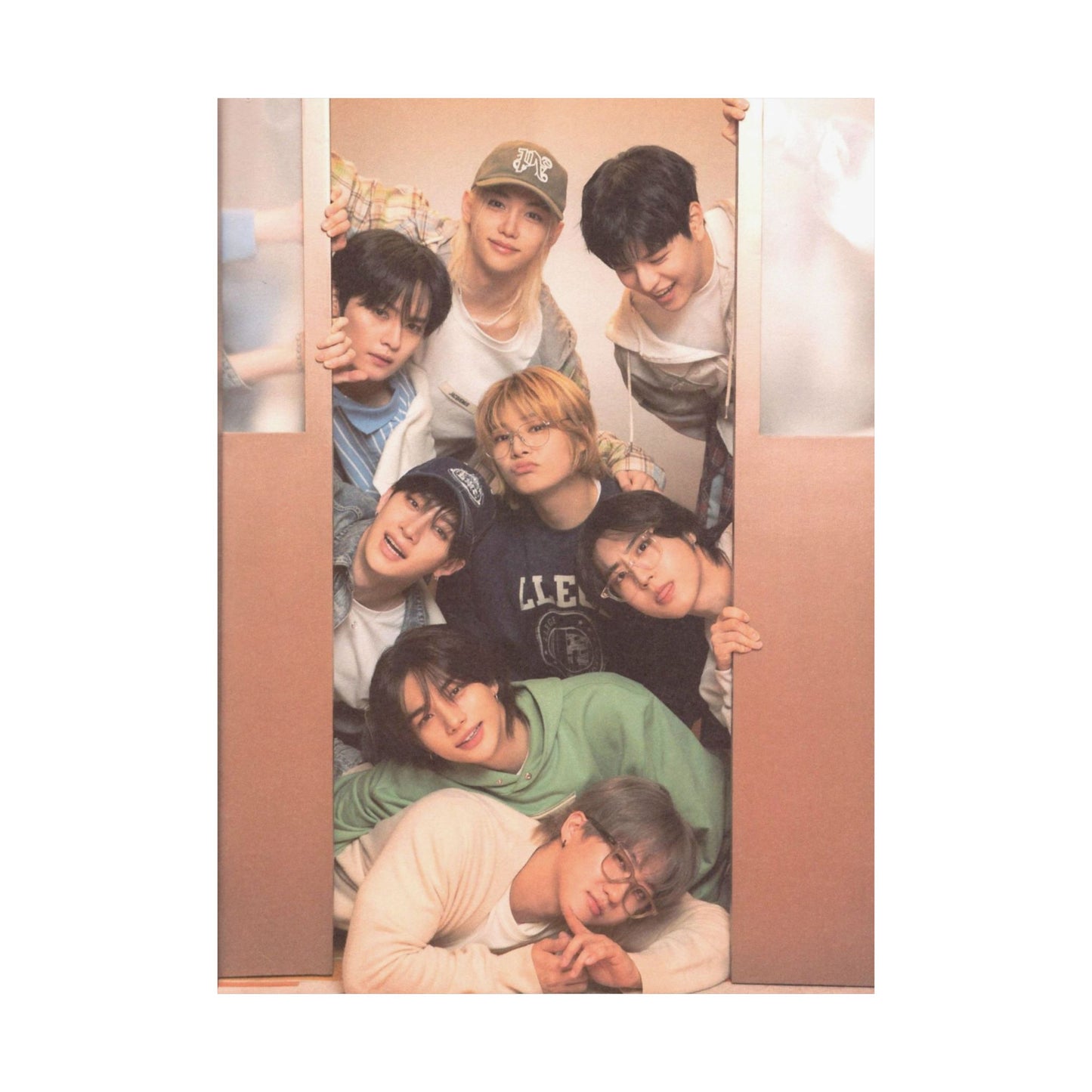 Stray Kids Group Poster - Cozy Bonding Moment | Premium K-Pop Wall Art for STAYs