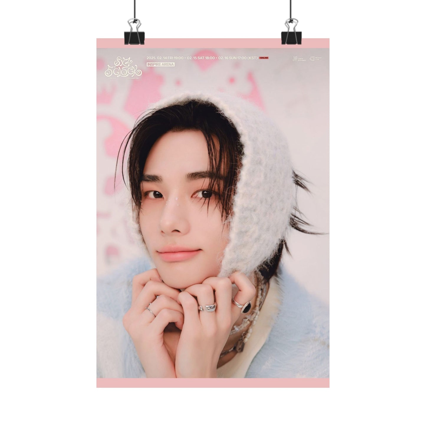 Stray Kids Hyunjin Poster - Valentine's Day | Premium K-Pop Wall Art for STAYs