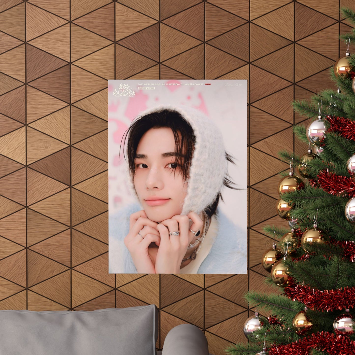 Stray Kids Hyunjin Poster - Valentine's Day | Premium K-Pop Wall Art for STAYs