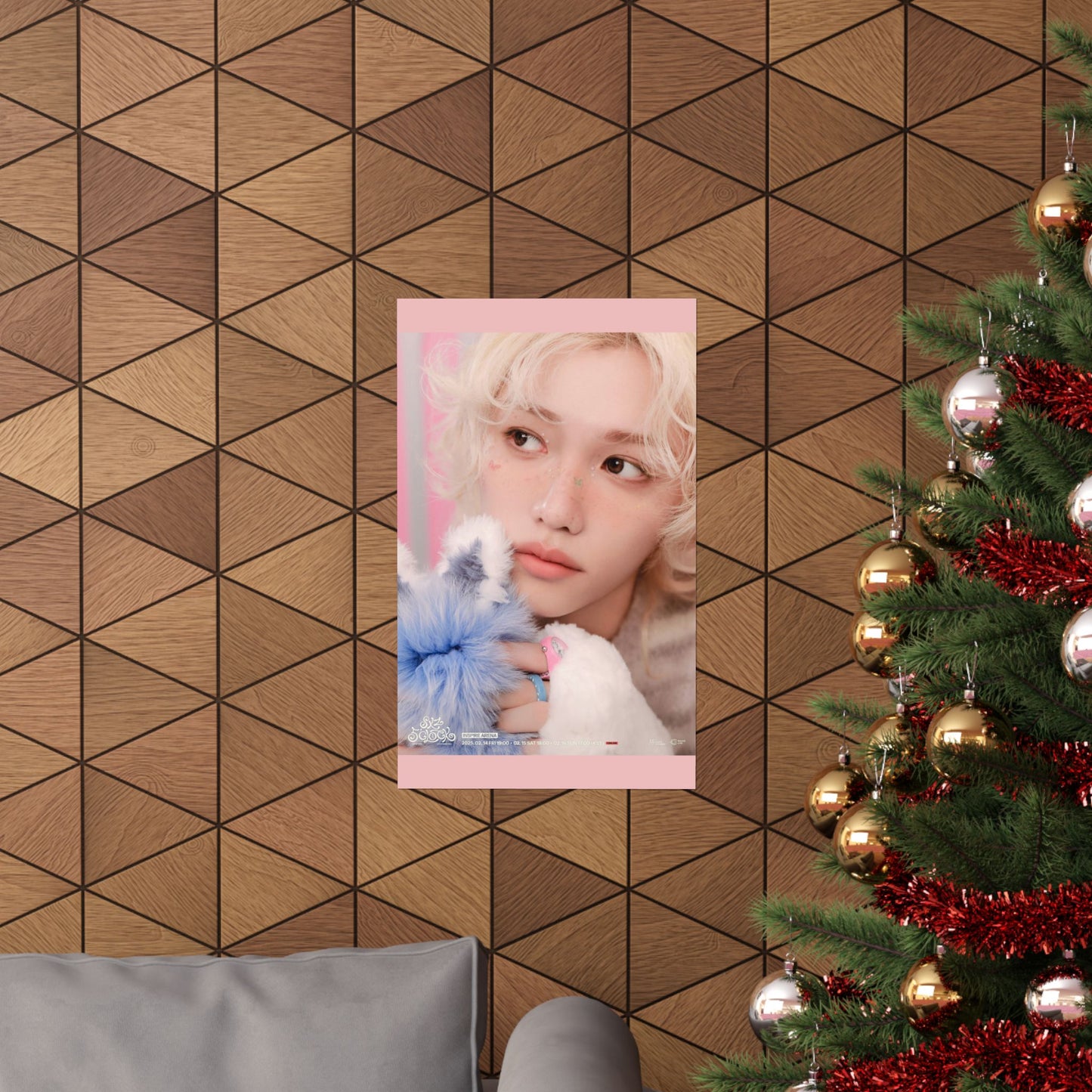 Stray Kids Felix Poster - Valentine's Day | Premium K-Pop Wall Art for STAYs