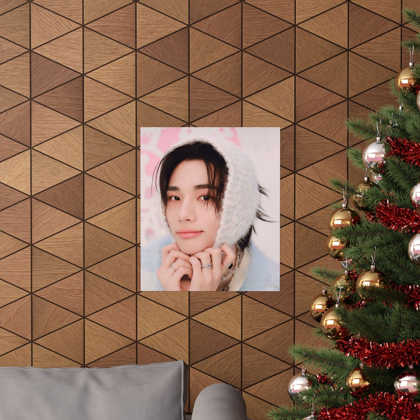 Stray Kids Hyunjin Poster - Valentine's Day | Premium K-Pop Wall Art for STAYs