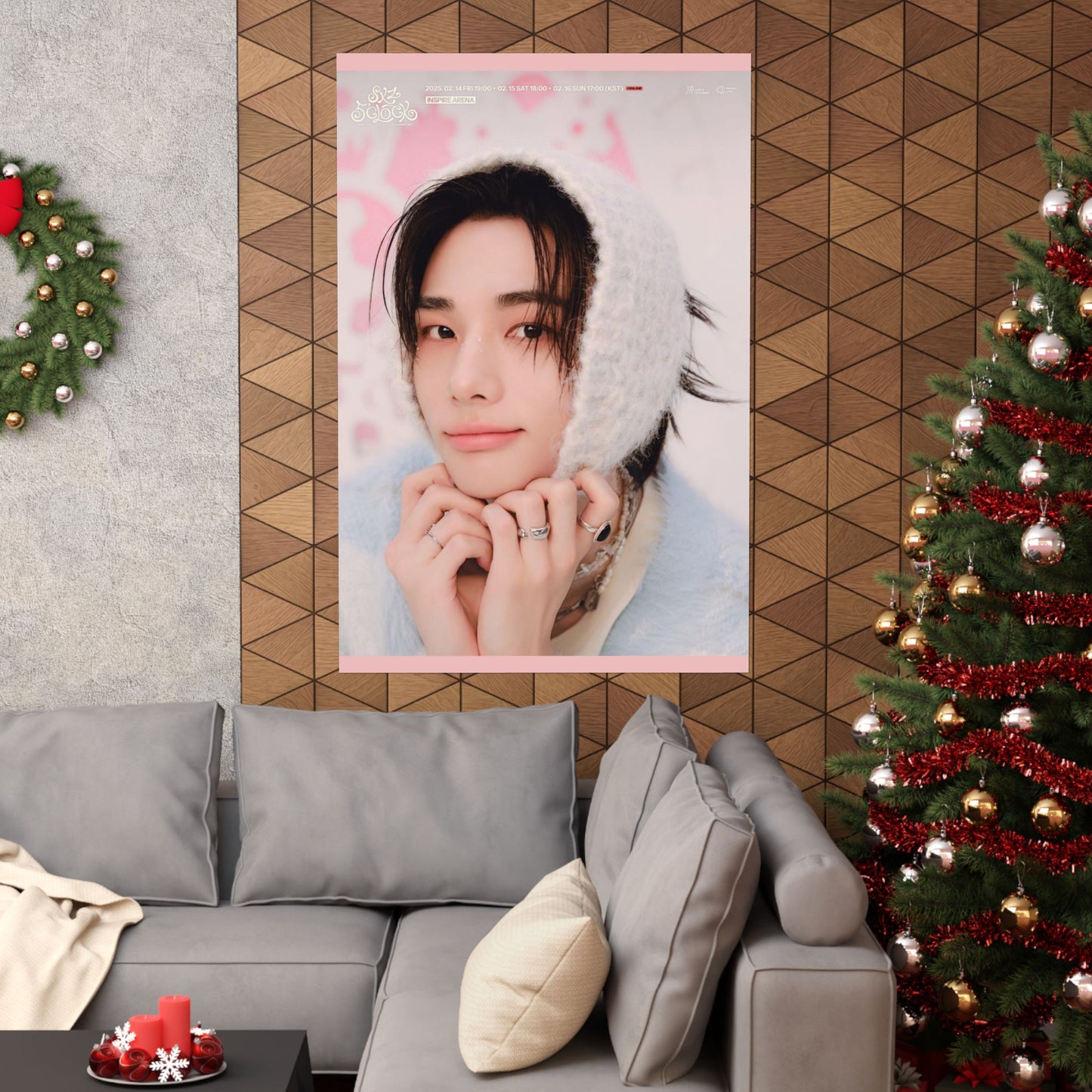 Stray Kids Hyunjin Poster - Valentine's Day | Premium K-Pop Wall Art for STAYs