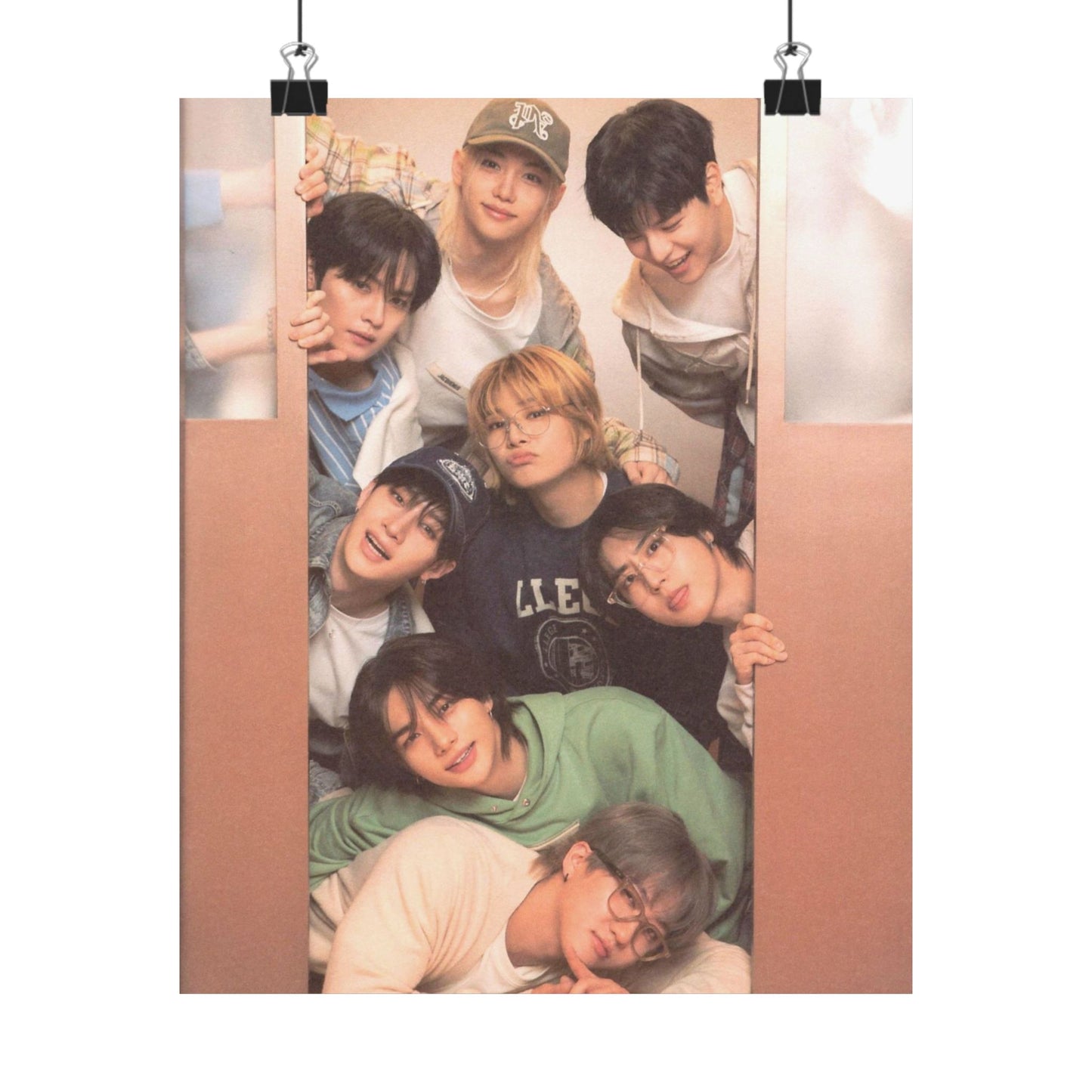 Stray Kids Group Poster - Cozy Bonding Moment | Premium K-Pop Wall Art for STAYs