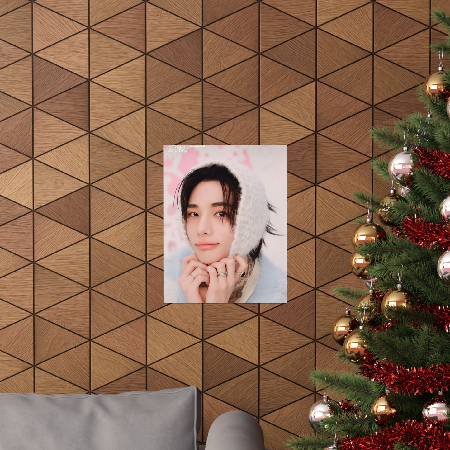 Stray Kids Hyunjin Poster - Valentine's Day | Premium K-Pop Wall Art for STAYs