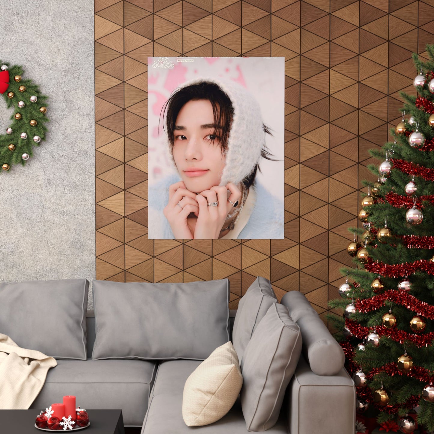 Stray Kids Hyunjin Poster - Valentine's Day | Premium K-Pop Wall Art for STAYs