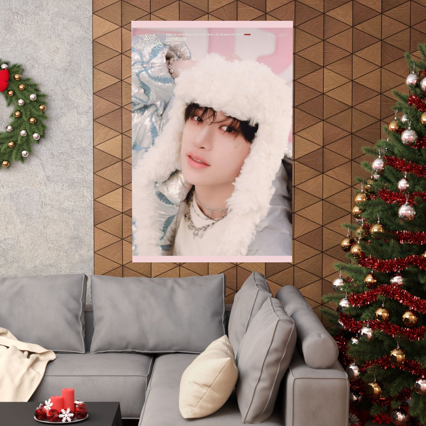 Stray Kids Bangchan Poster - Valentine's Day | Premium K-Pop Wall Art for STAYs