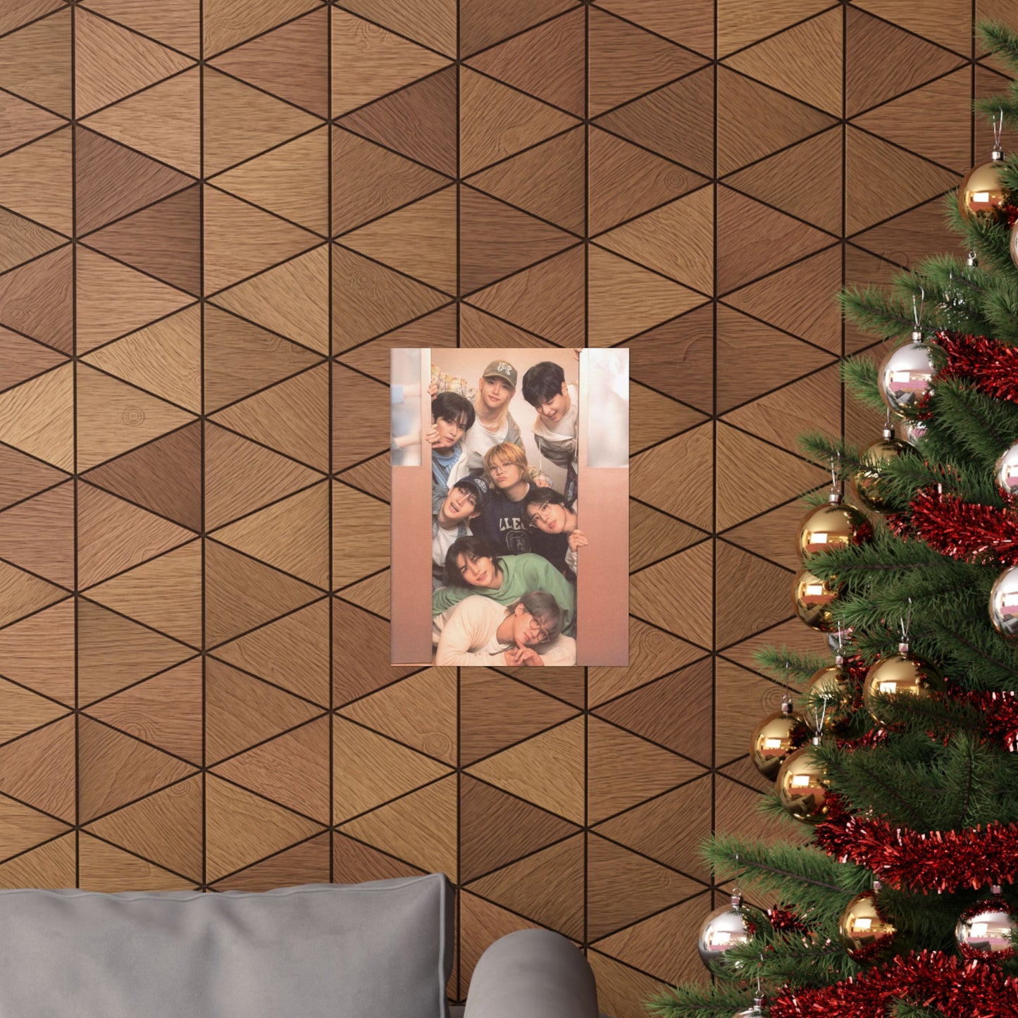 Stray Kids Group Poster - Cozy Bonding Moment | Premium K-Pop Wall Art for STAYs