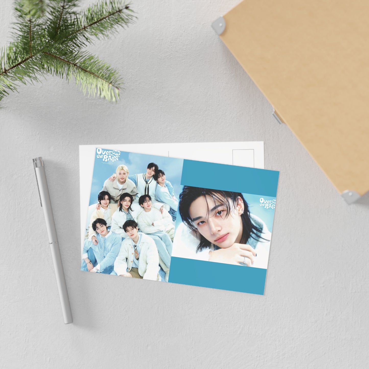 Stray Kids 5th Gen Fanclub Postcard – Behind the Scenes with Hyunjin | K-Pop STAY Collectible 🌦️