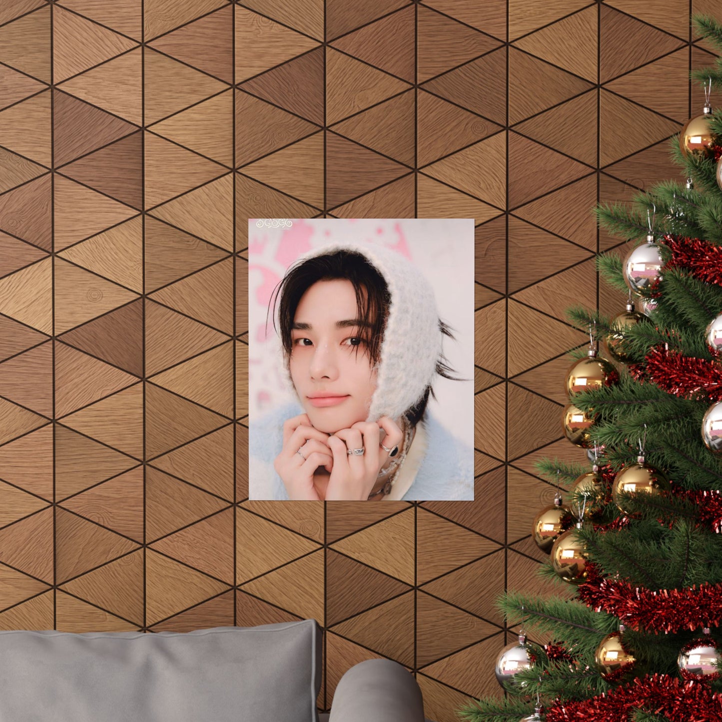 Stray Kids Hyunjin Poster - Valentine's Day | Premium K-Pop Wall Art for STAYs