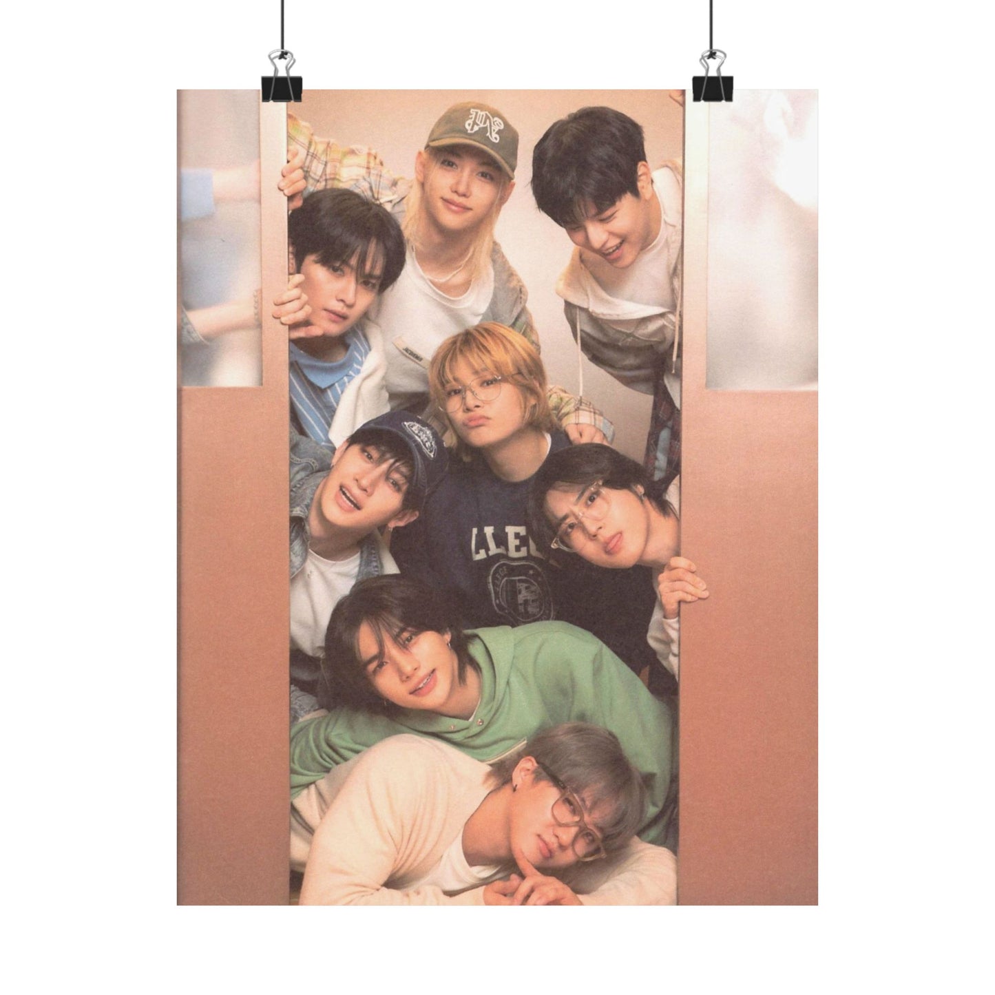 Stray Kids Group Poster - Cozy Bonding Moment | Premium K-Pop Wall Art for STAYs