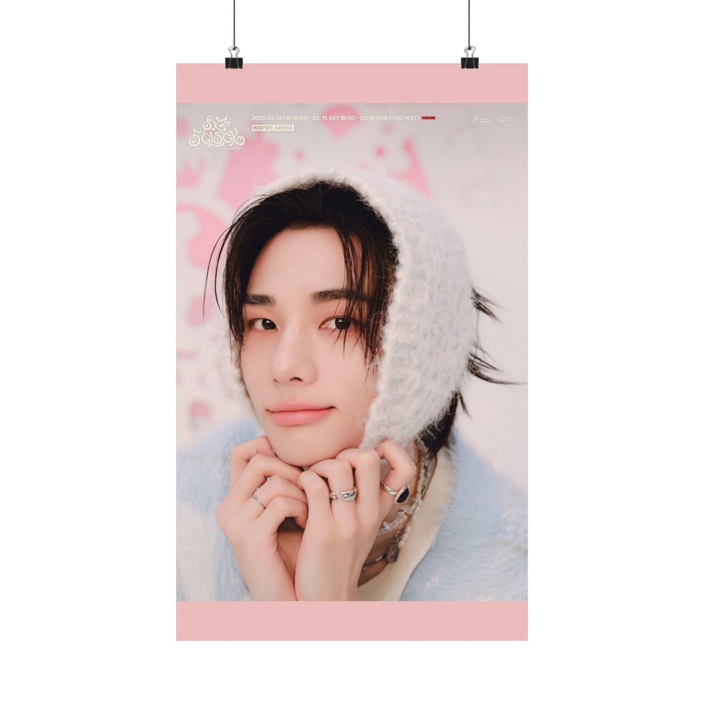 Stray Kids Hyunjin Poster - Valentine's Day | Premium K-Pop Wall Art for STAYs