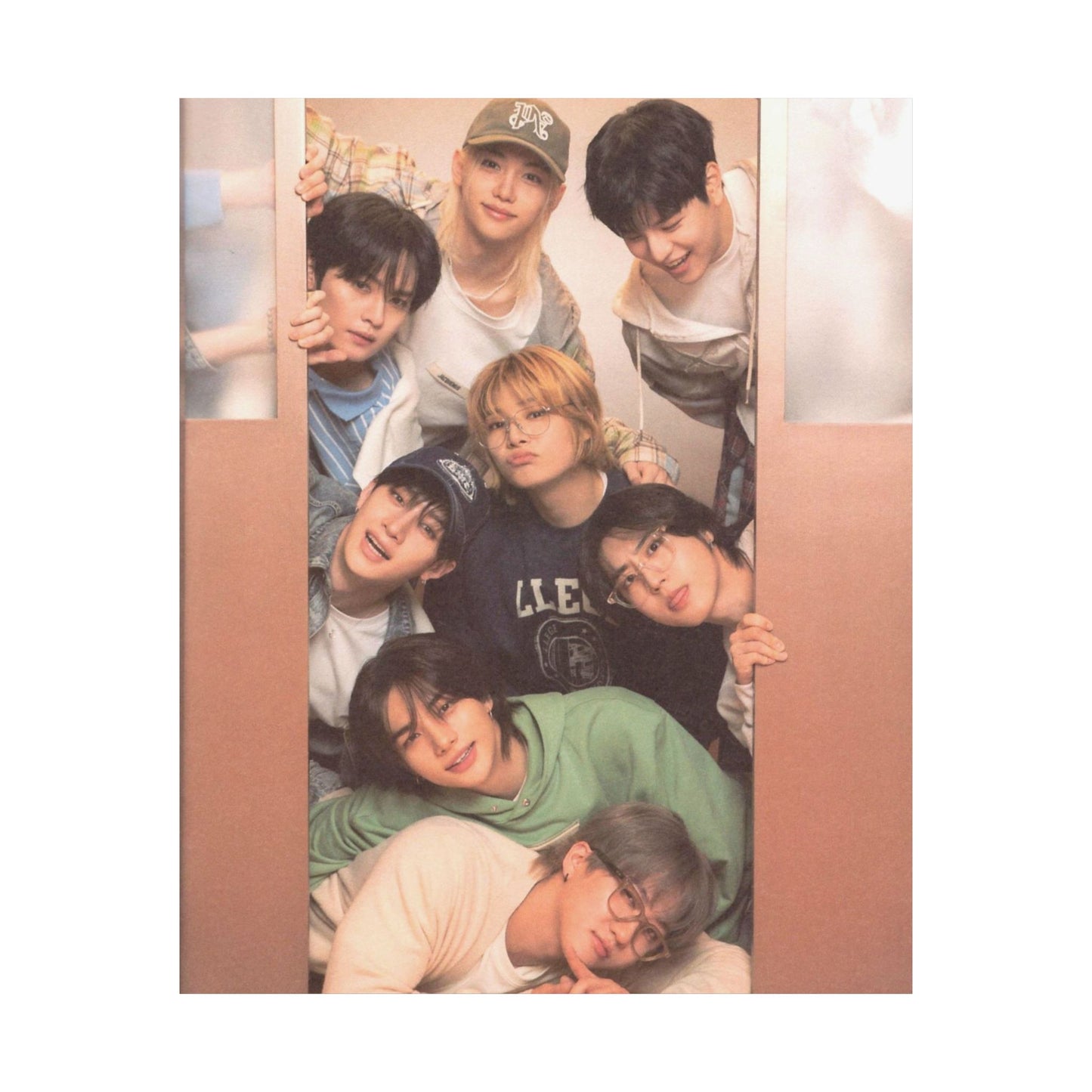 Stray Kids Group Poster - Cozy Bonding Moment | Premium K-Pop Wall Art for STAYs