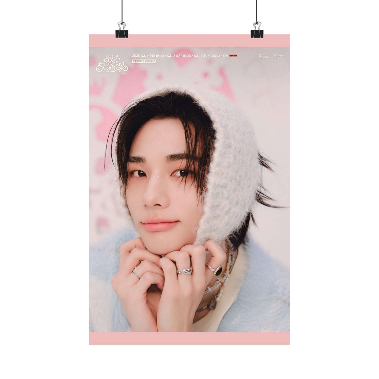 Stray Kids Hyunjin Poster - Valentine's Day | Premium K-Pop Wall Art for STAYs