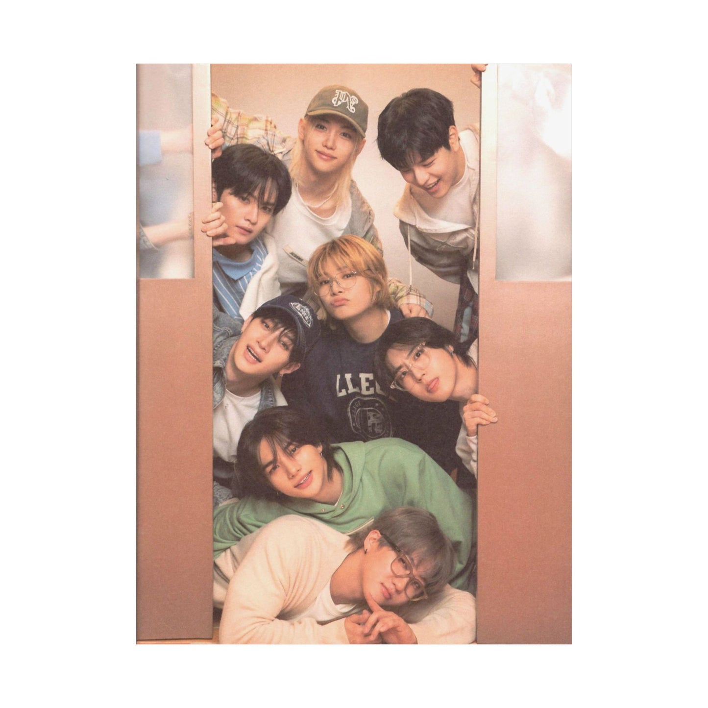 Stray Kids Group Poster - Cozy Bonding Moment | Premium K-Pop Wall Art for STAYs