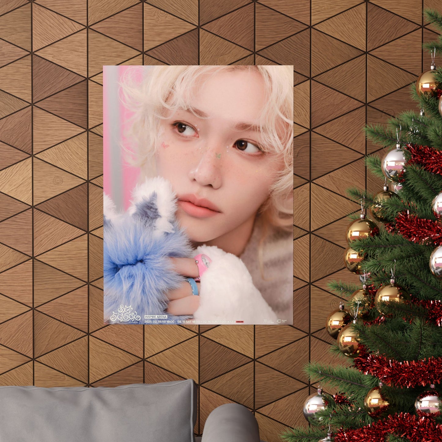 Stray Kids Felix Poster - Valentine's Day | Premium K-Pop Wall Art for STAYs