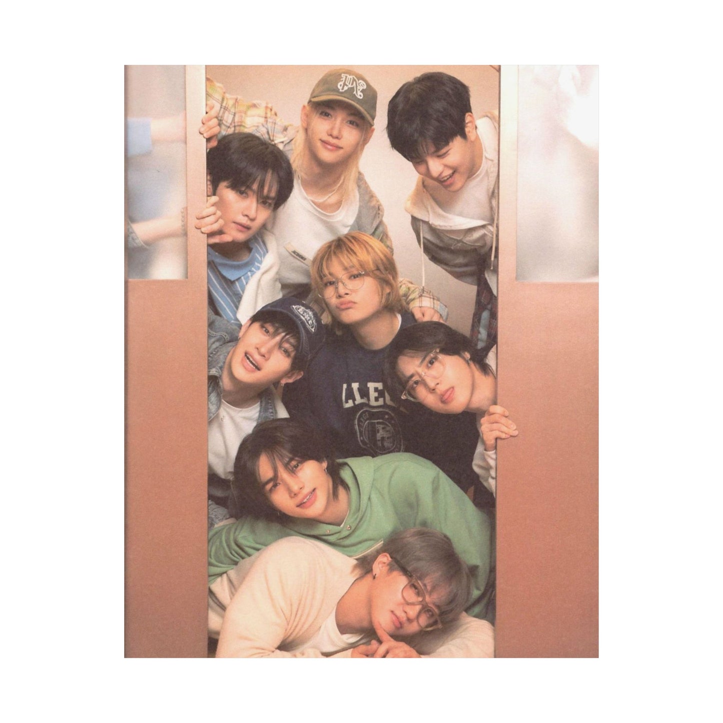 Stray Kids Group Poster - Cozy Bonding Moment | Premium K-Pop Wall Art for STAYs