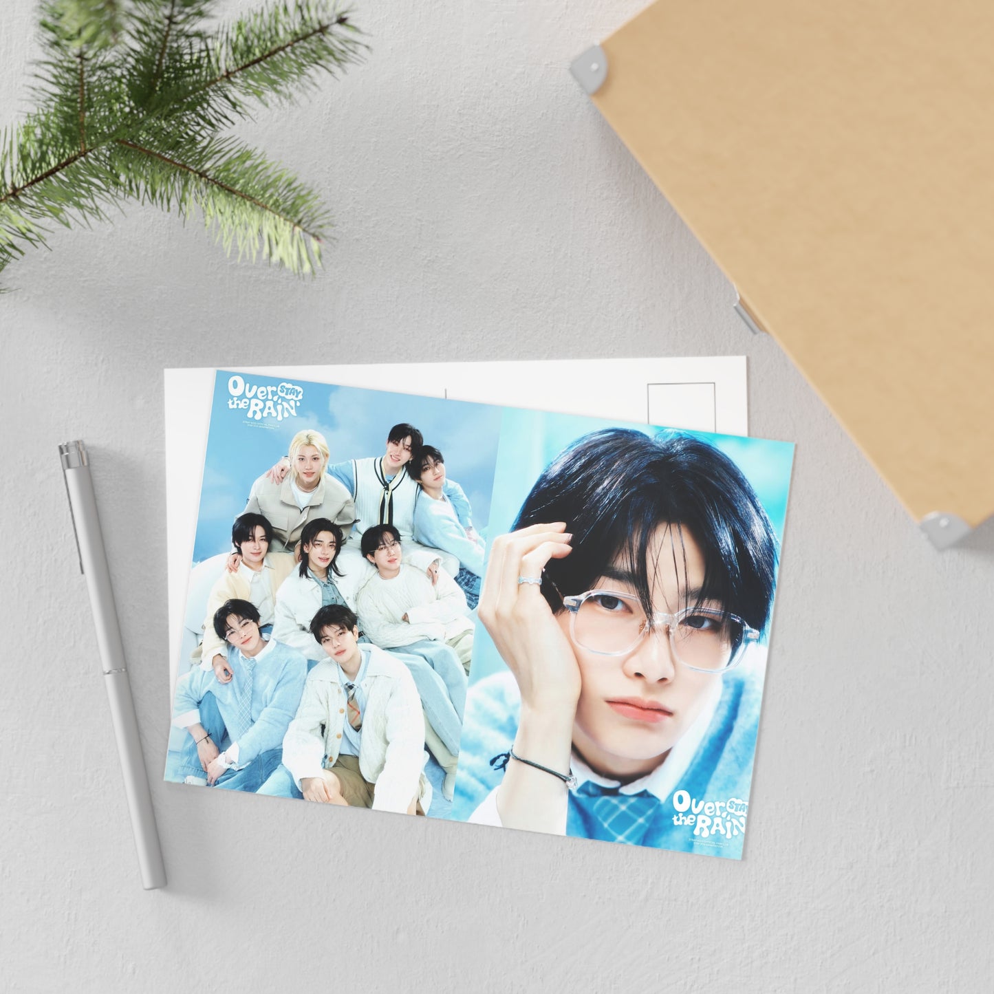 Stray Kids 5th Gen Fanclub Postcard – Behind the Scenes with IN | K-Pop STAY Collectible🌦️