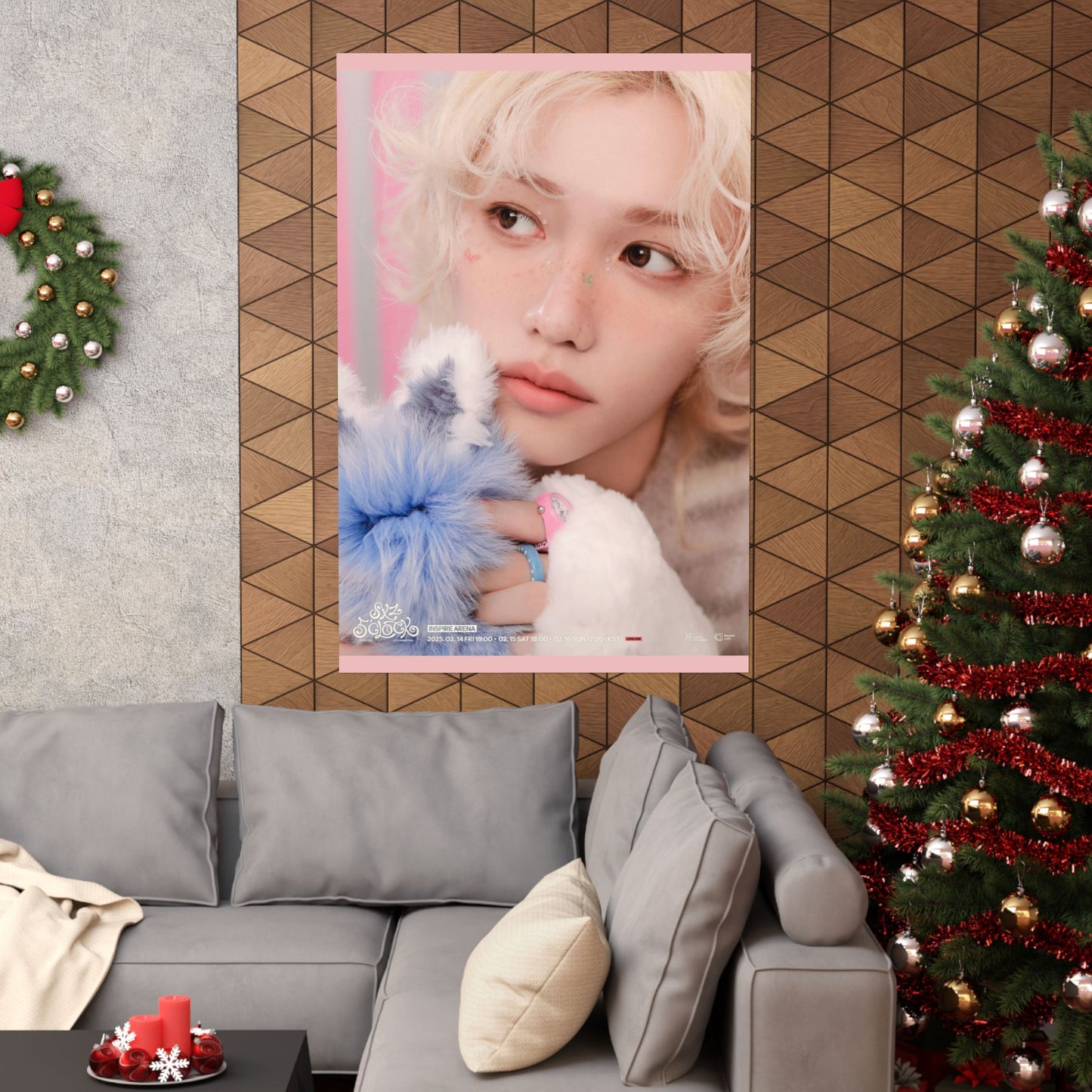 Stray Kids Felix Poster - Valentine's Day | Premium K-Pop Wall Art for STAYs