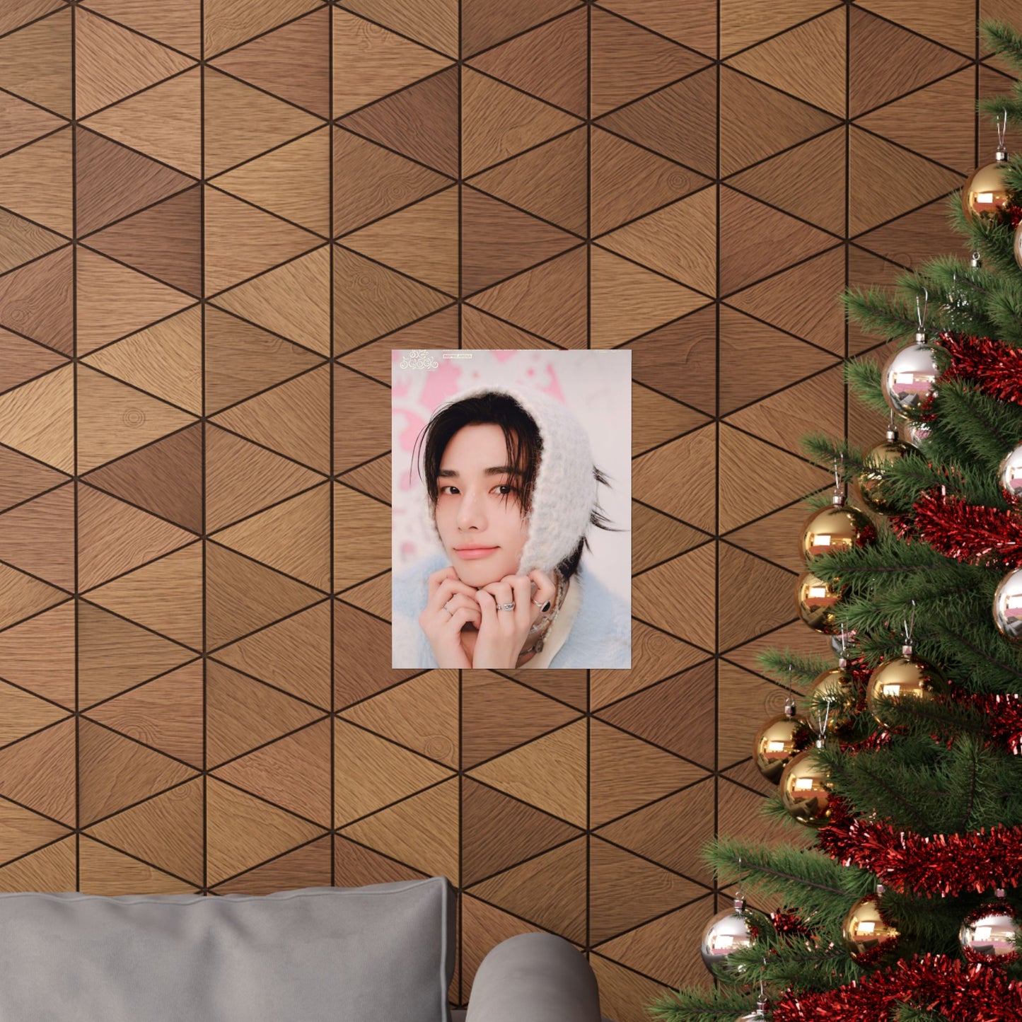 Stray Kids Hyunjin Poster - Valentine's Day | Premium K-Pop Wall Art for STAYs