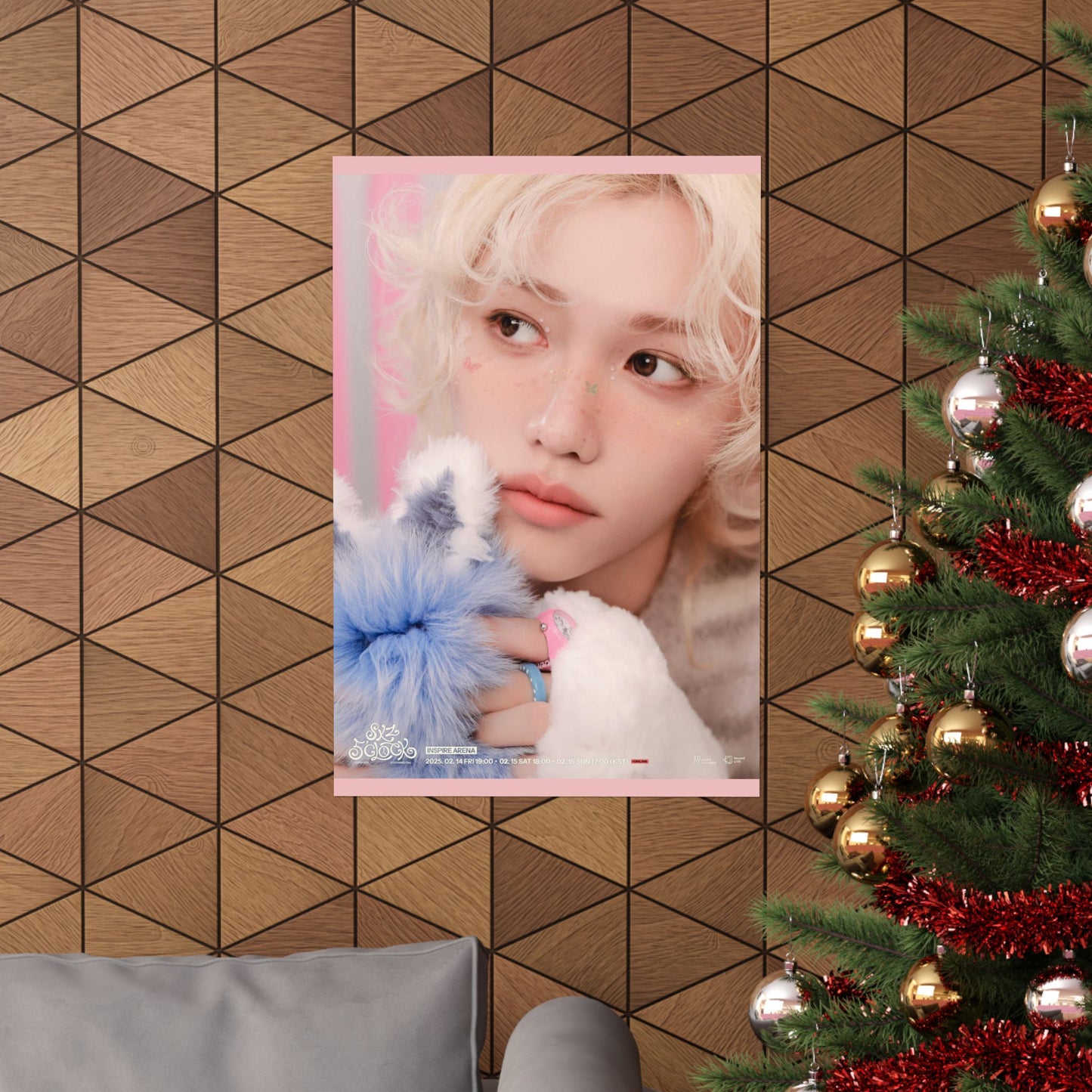 Stray Kids Felix Poster - Valentine's Day | Premium K-Pop Wall Art for STAYs